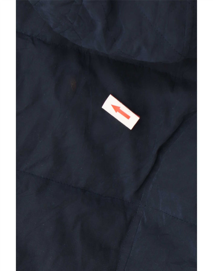 Giacca imbottita con cappuccio da donna Nautica UK 14 poliestere medio blu navy