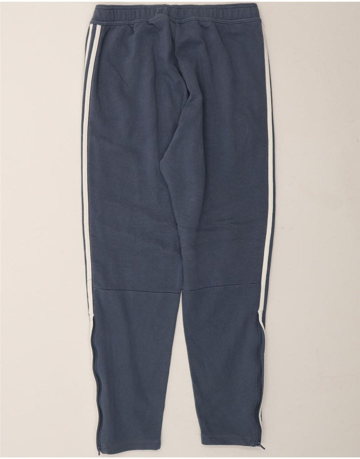 ADIDAS Mens Tracksuit Trousers Medium Blue Cotton Vintage Adidas and Second-Hand Adidas from Messina Hembry 