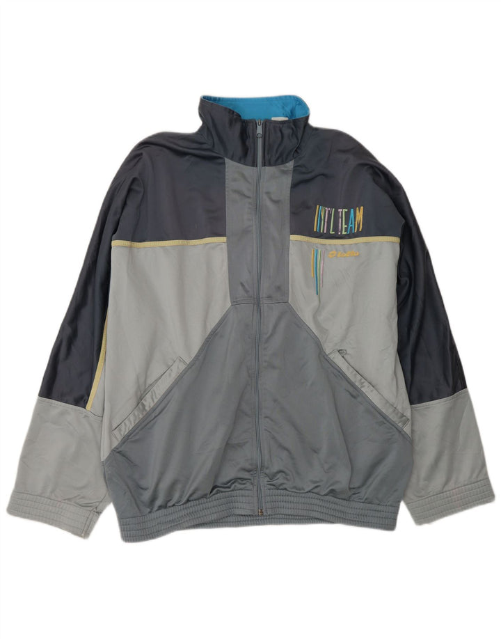 LOTTO Veste de Survêtement Homme XL Gris Colorblock