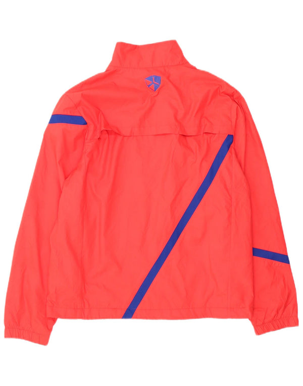 Nike Veste de survêtement pour garçon 12-13 ans Large Rouge Colorblock Polyester