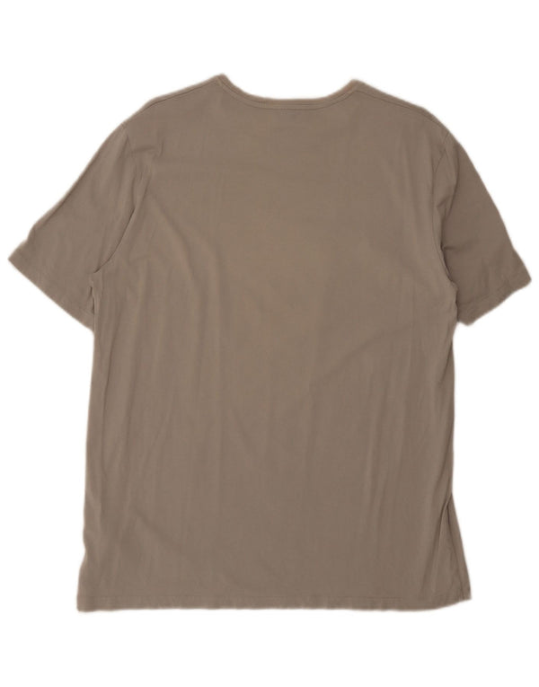 Cos Camiseta gráfica para hombre Top XL Algodón gris