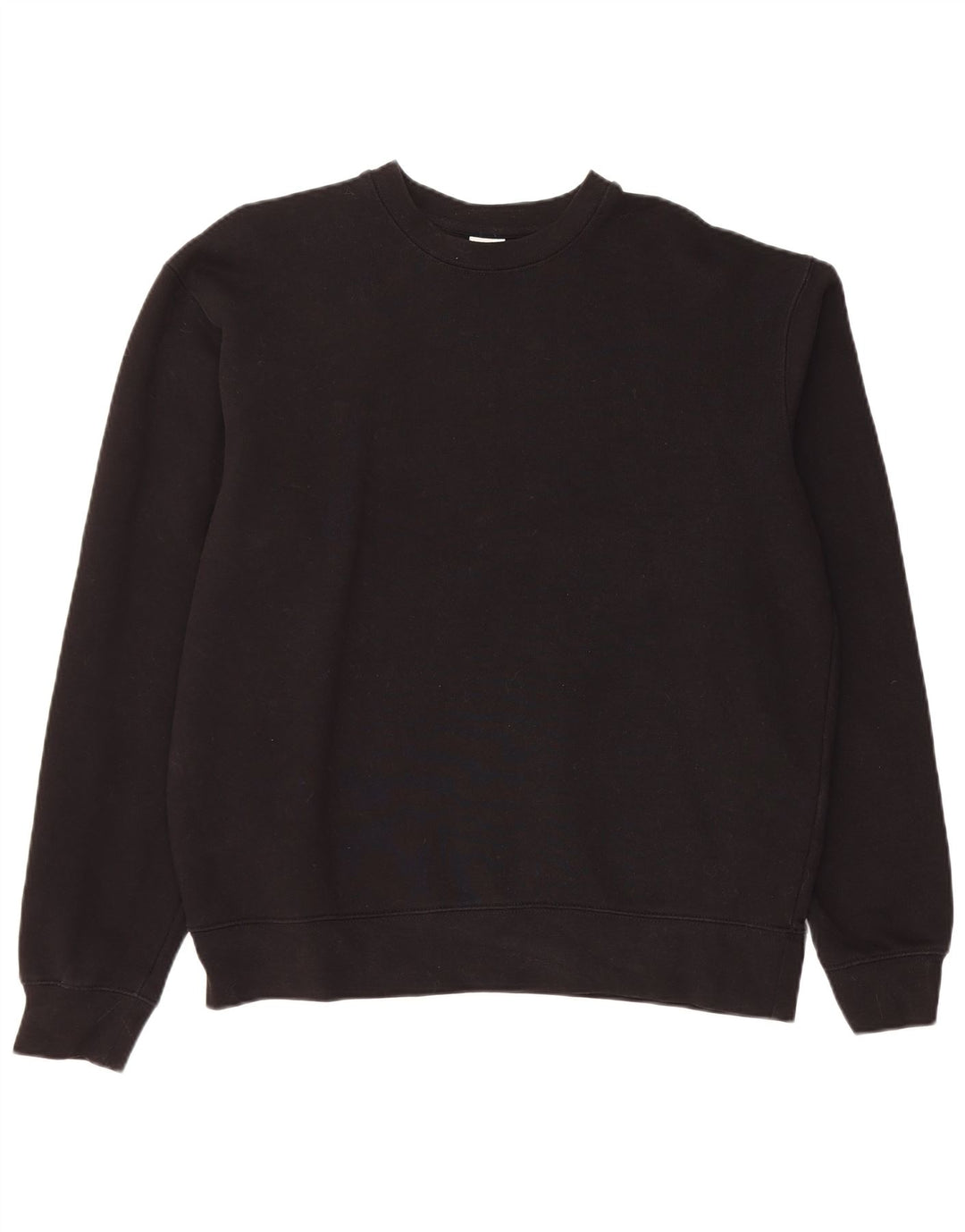 Zara Herre Sweatshirt Jumper Medium Sort Bomuld