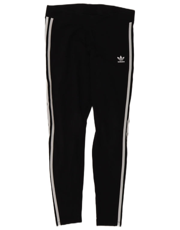 Leggings Adidas da donna UK 14 cotone medio nero