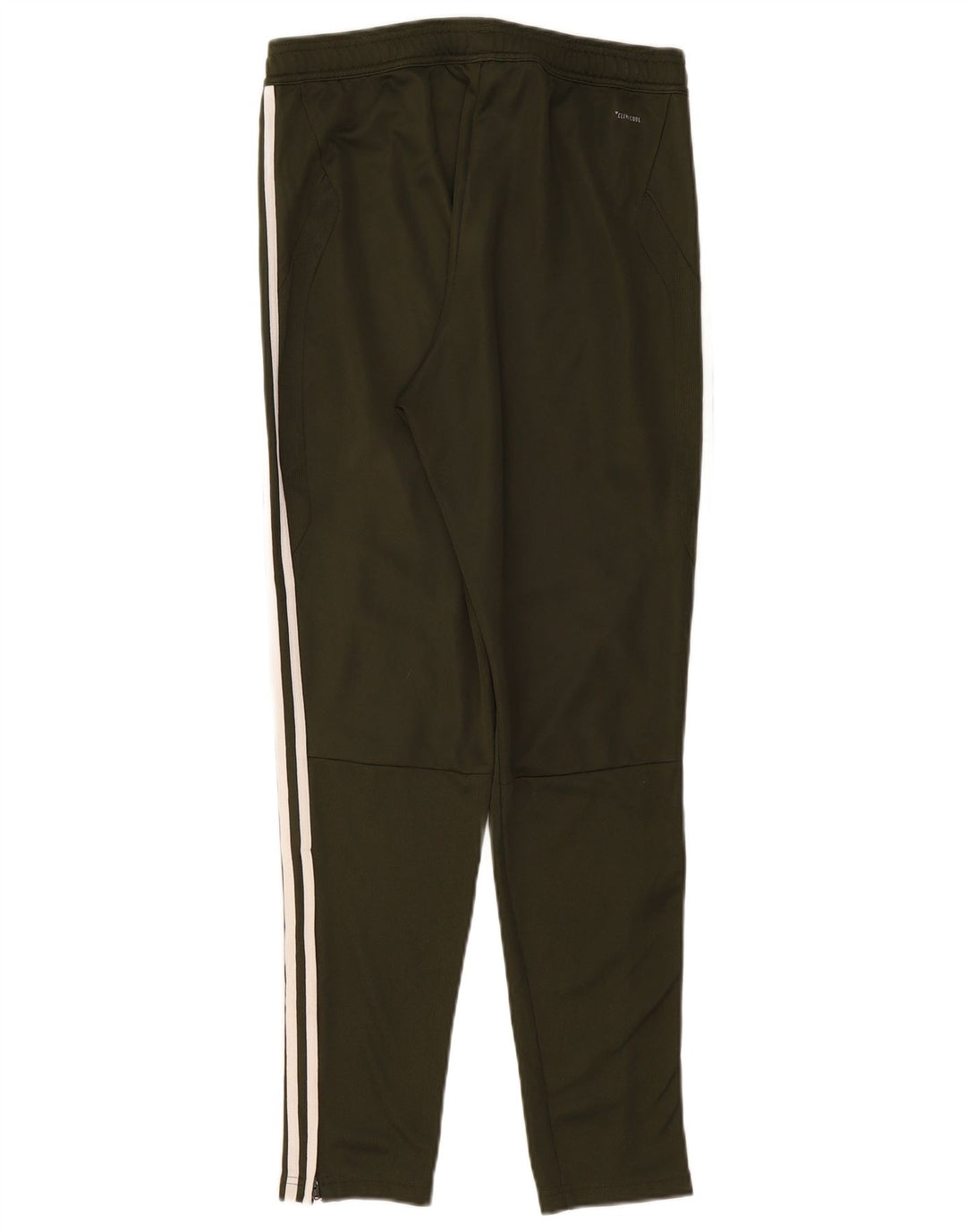 Adidas Mens Climacool Tracksuit Trousers Medium Khaki Polyester