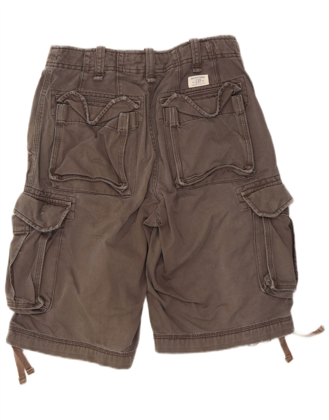 Gap Mens Cargo Shorts W28 Small Grey Cotton
