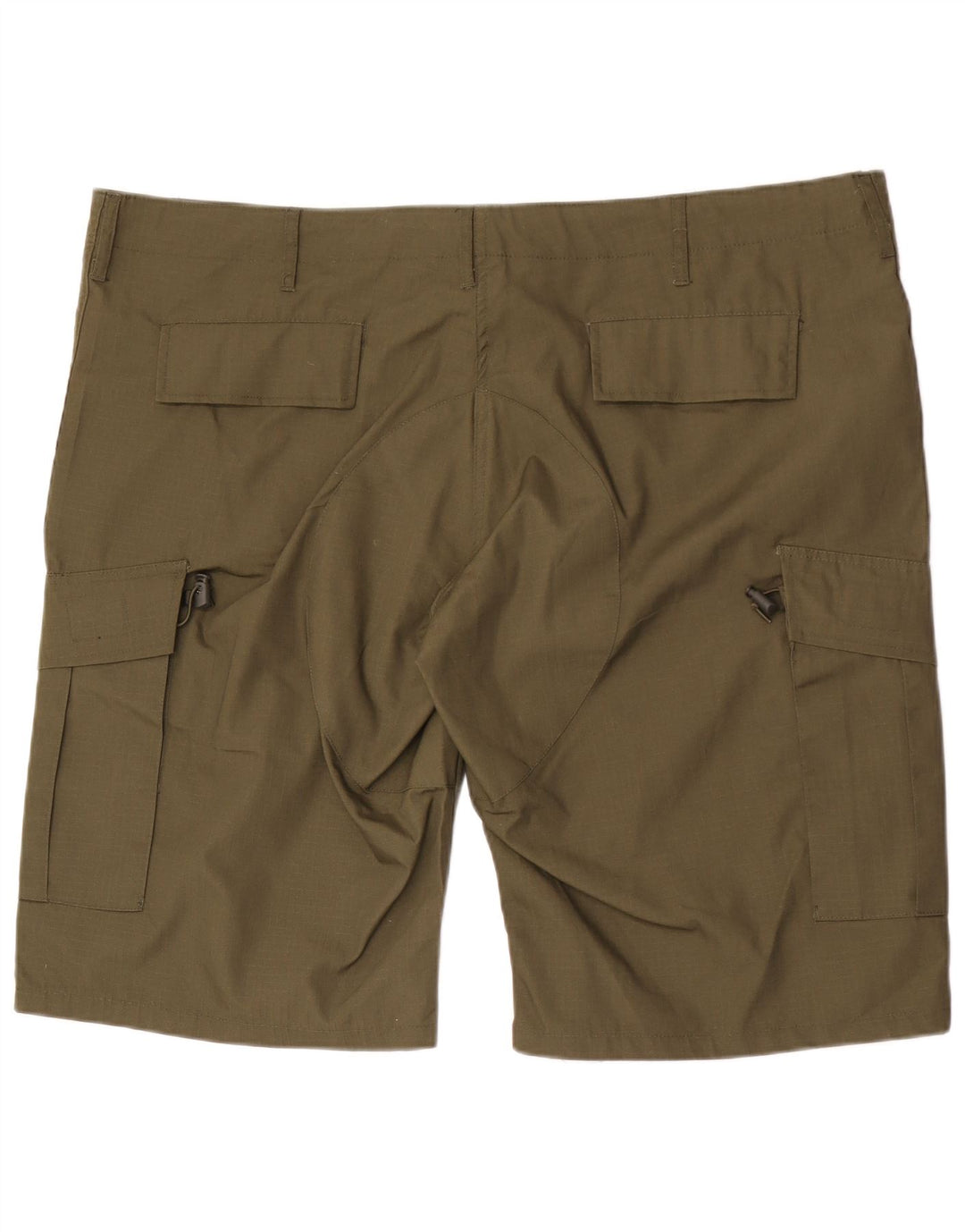 Mil-Tec Mens Cargo Shorts 2XL W44  Khaki Check Polyester