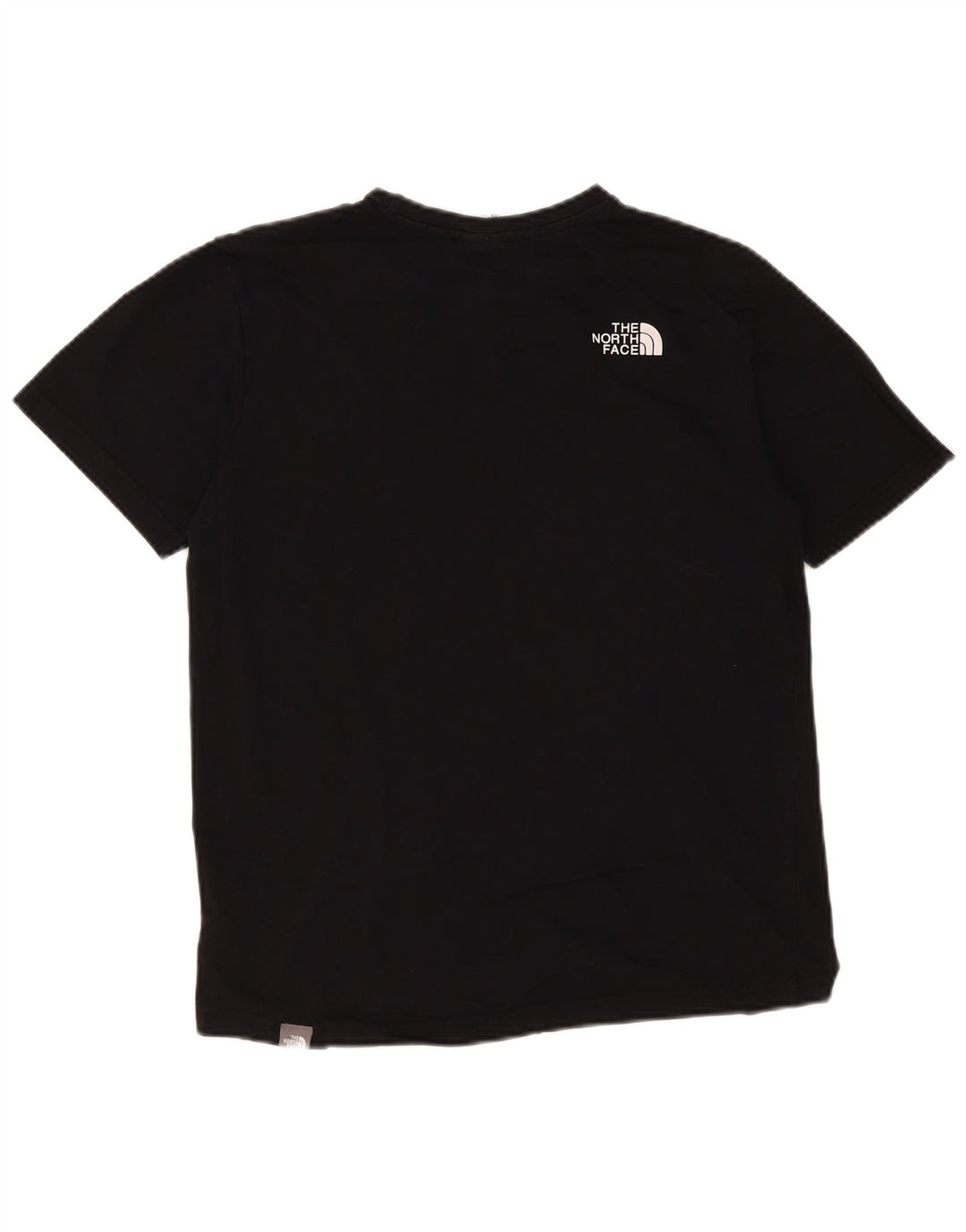 The North Face Mens T-Shirt Top Medium Black Cotton