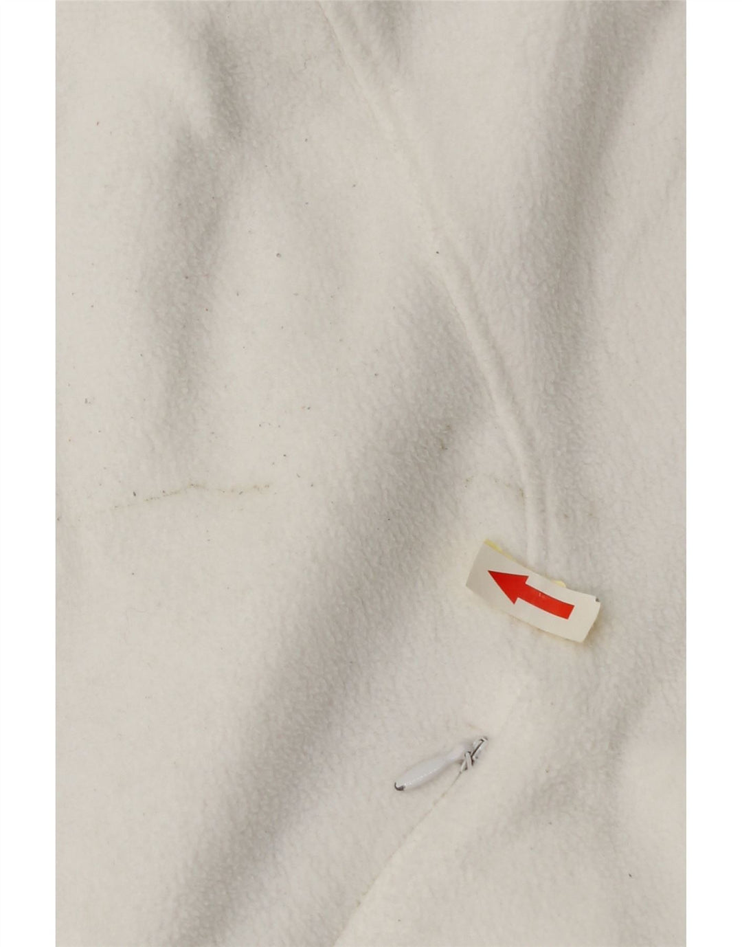 Marks & Spencer Γυναικείο Fleece Jacket UK 14 Large White Polyester