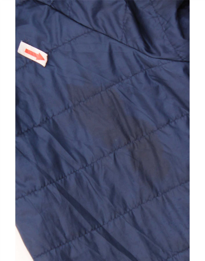 Umbro Herren-Jacke mit Kapuze, gepolstert, UK 40, Größe L, Marineblau, Polyester