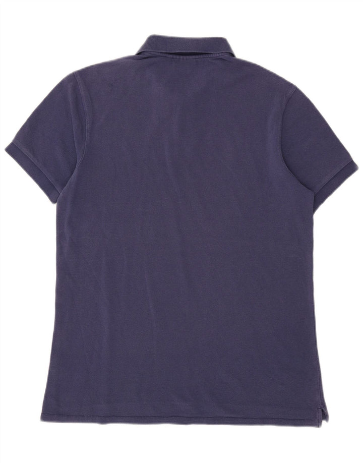 Paul Smith Mens Polo Shirt Medium Navy Blue Cotton