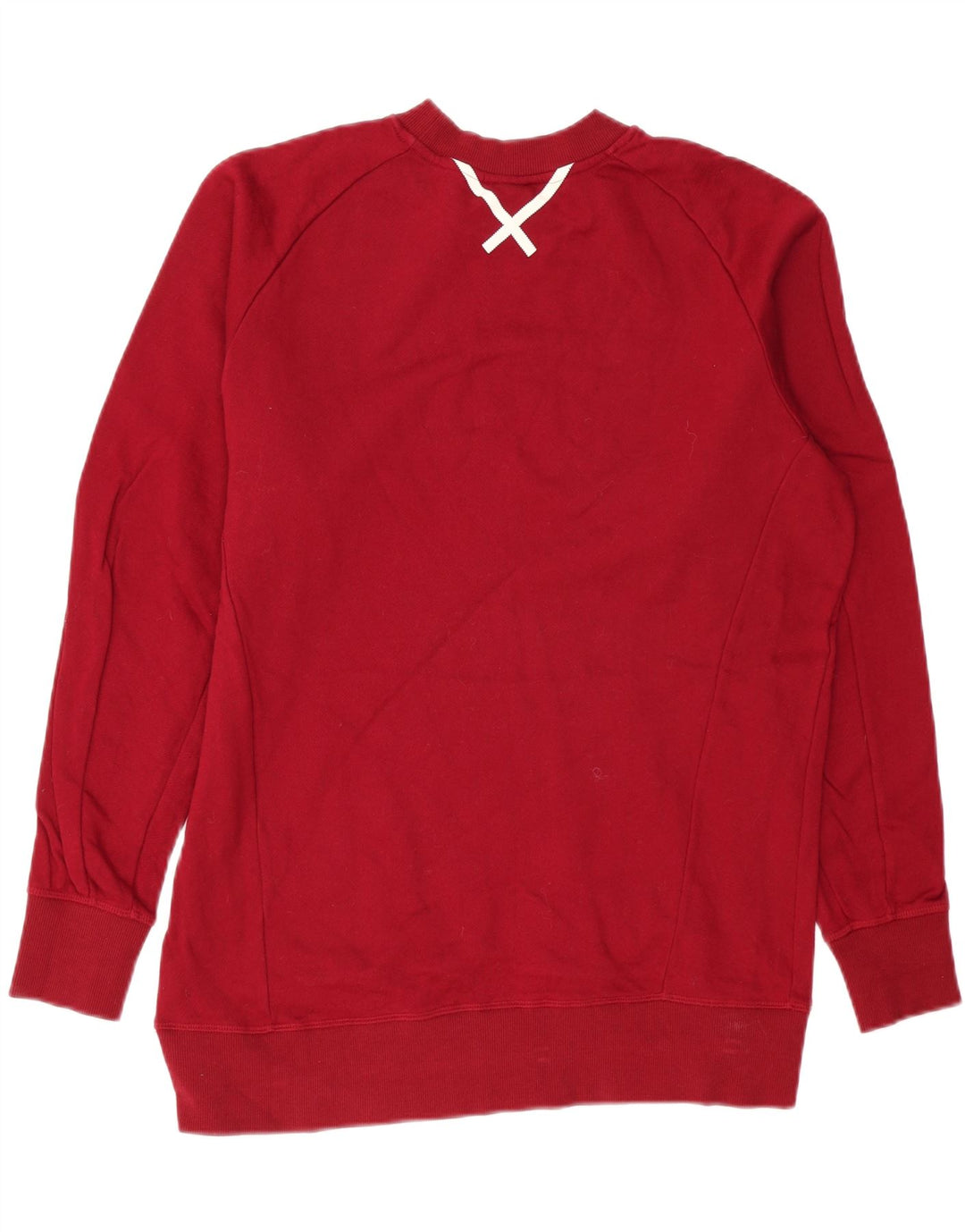 ADIDAS Mens Sweatshirt Jumper Large Red Cotton