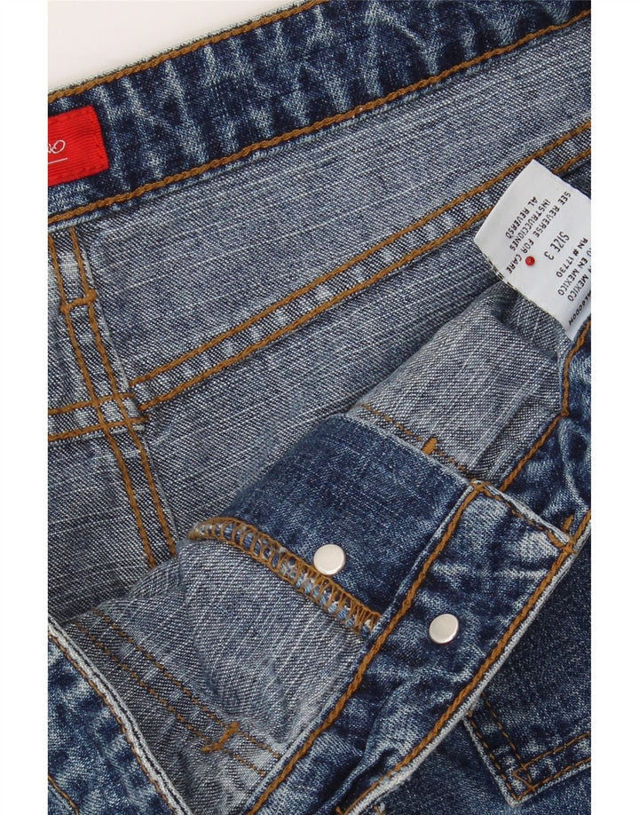 MOSSIMO Womens Denim Skirt US 3 Small W30  Blue Cotton Vintage Mossimo and Second-Hand Mossimo from Messina Hembry 