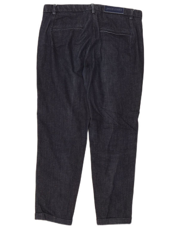 Jeans chino slim da donna Jacob Cohen W31 L27 cotone blu navy
