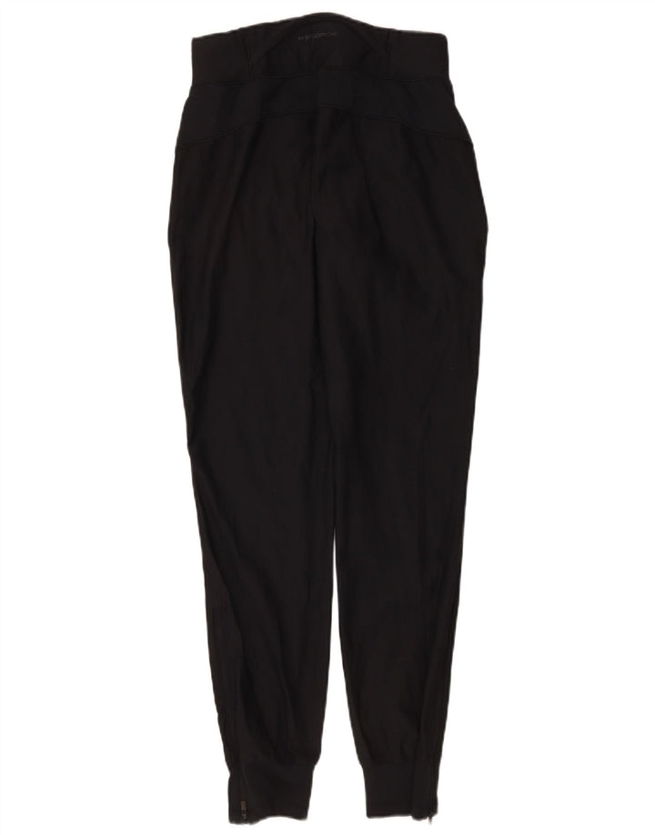 Under Armour Womens Tracksuit Trousers Joggers UK 8 Small  Black Elastane