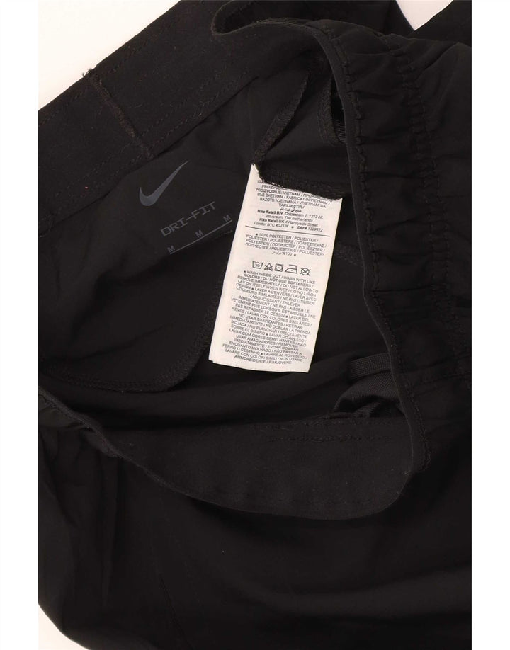 Pantaloni scurți sport Nike Dri Fit pentru bărbați, poliester mediu negru