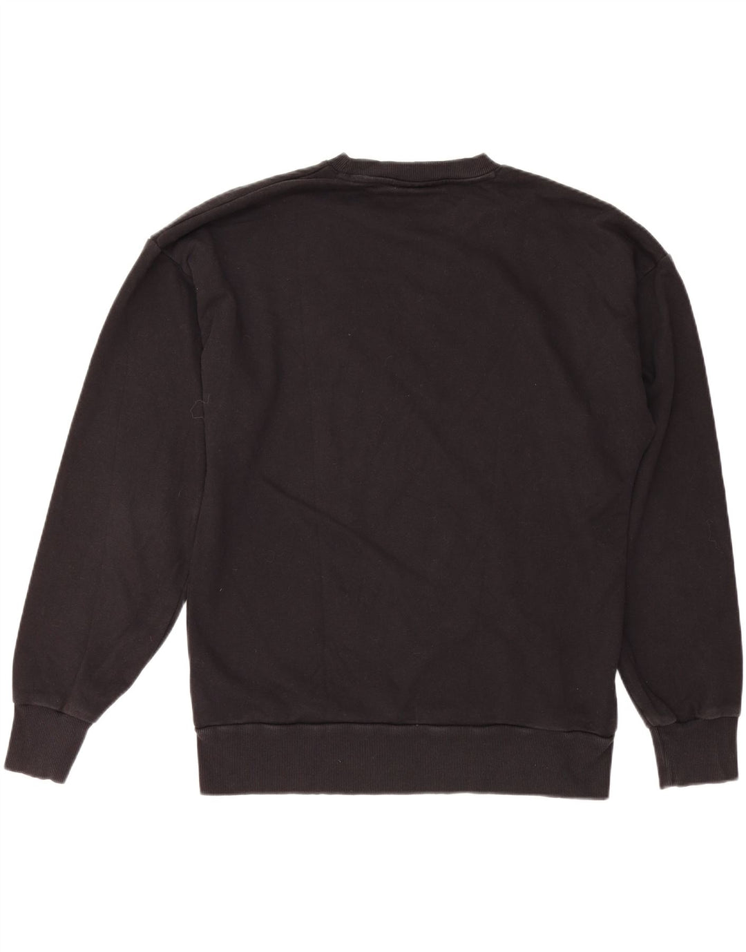 FILA Mens Graphic Sweatshirt Jumper Medium Black Cotton Vintage Fila and Second-Hand Fila from Messina Hembry 