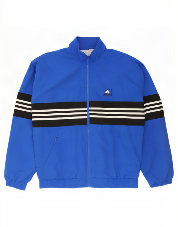 Giacca da tuta da uomo Adidas UK 36/38 piccola blu