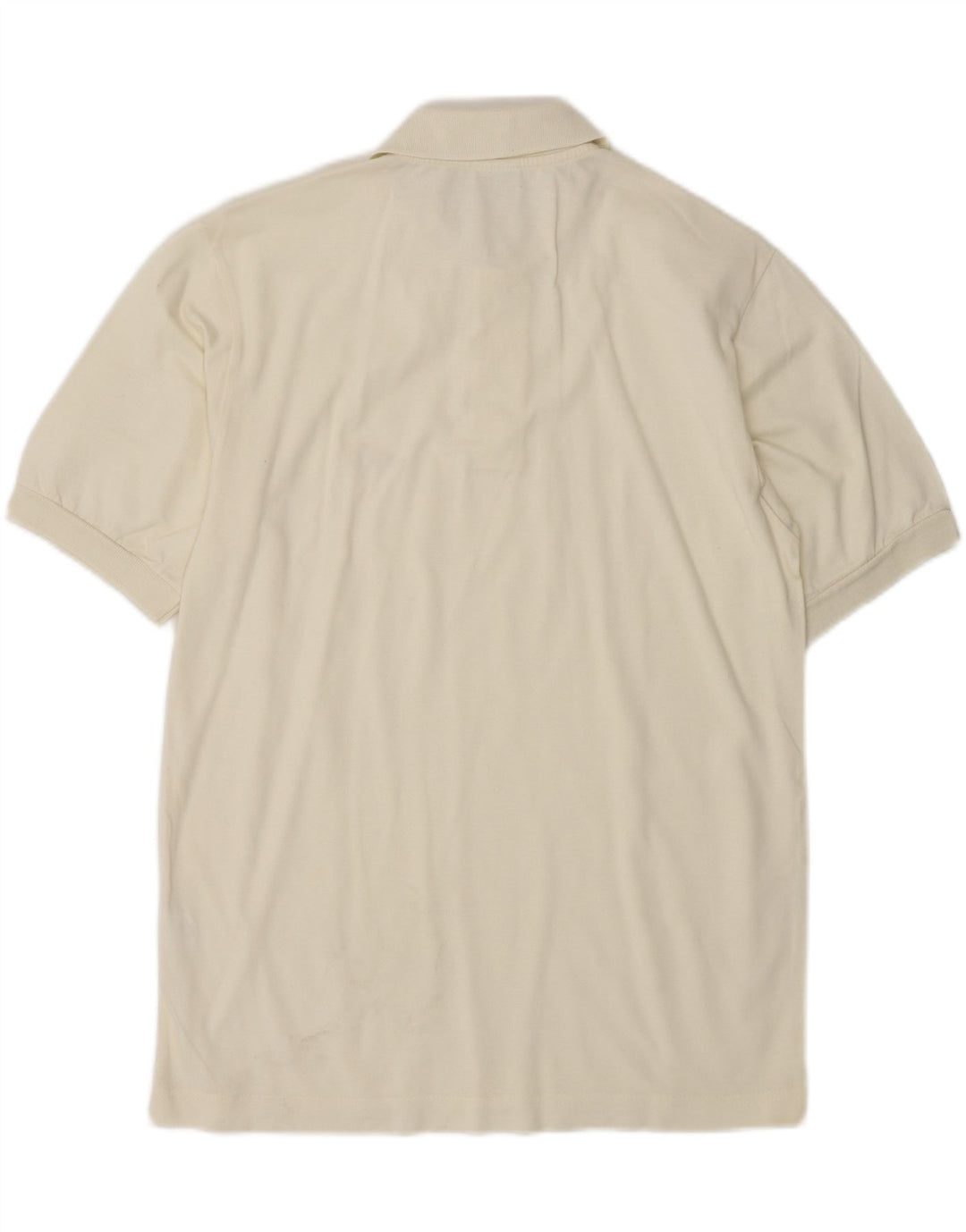 DIADORA Polo Homme Blanc Cassé Moyen Coton