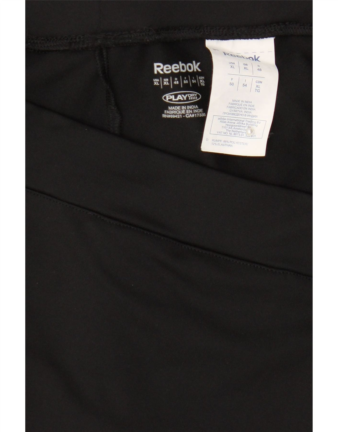 Nike Womens Bermuda Sport Shorts UK 18 XL  Black Polyester
