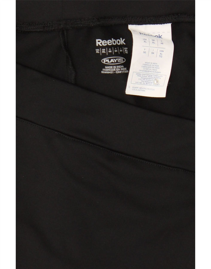 Nike Womens Bermuda Sport Shorts UK 18 XL  Black Polyester