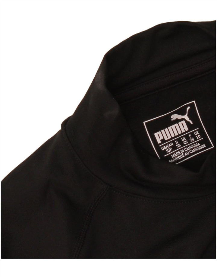 Puma Dame Top Langærmet UK 10 Lille Sort