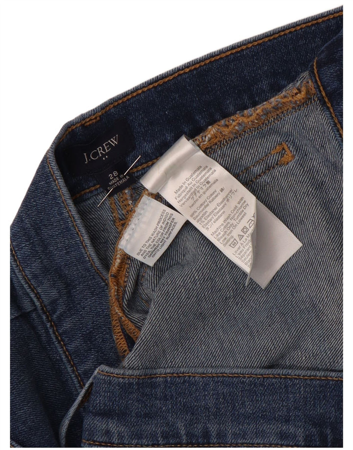 J. Crew Short En Jean Femme W28 Coton Bleu Marine Moyen