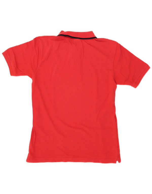 Mustang herre poloshirt Medium rød bomuld