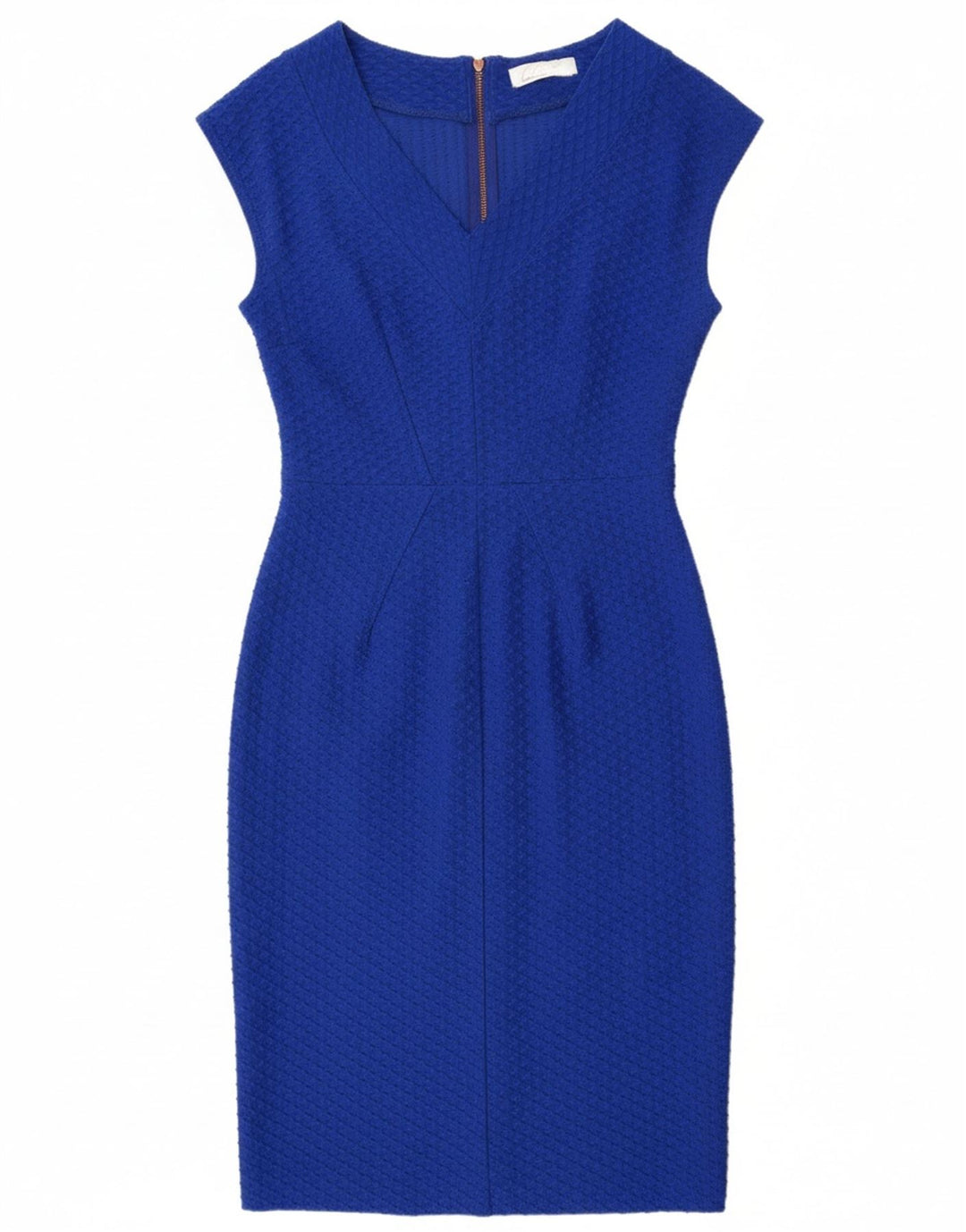 CLOSET Womens Bodycon Dress UK 10 Small  Blue Polyester