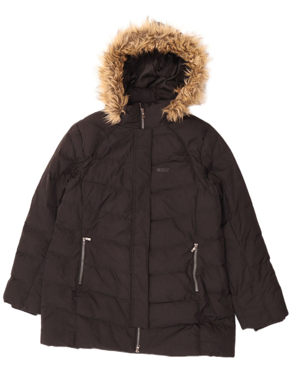 Cappotto imbottito con cappuccio da donna Mountain Warehouse UK 18 XL Poliestere nero