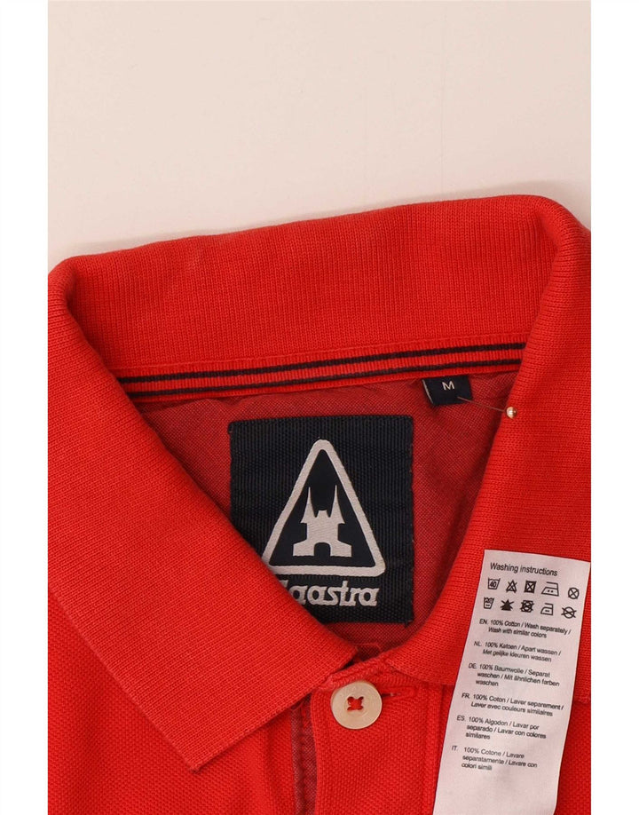 Polo da uomo Gaastra in cotone rosso medio