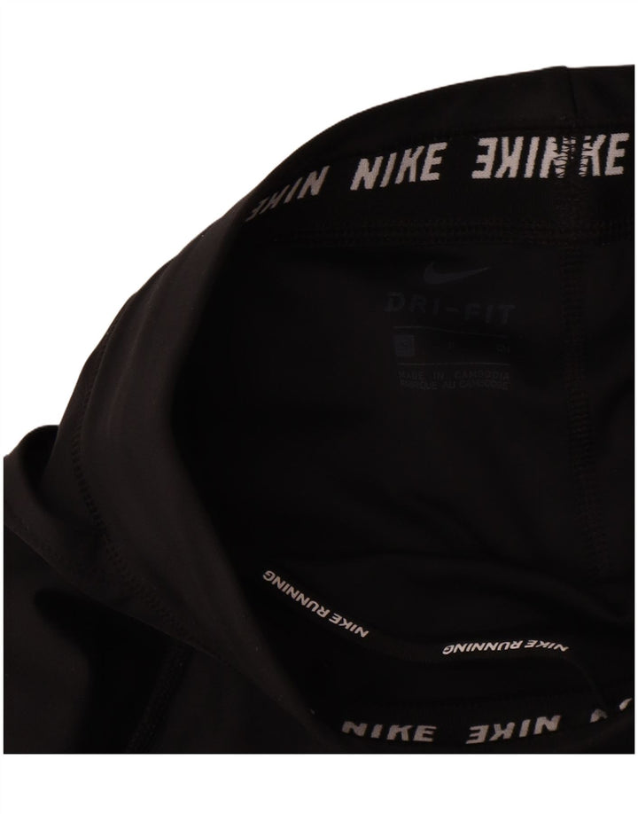 Nike Womens Dri Fit Leggings UK 10 Small  Black