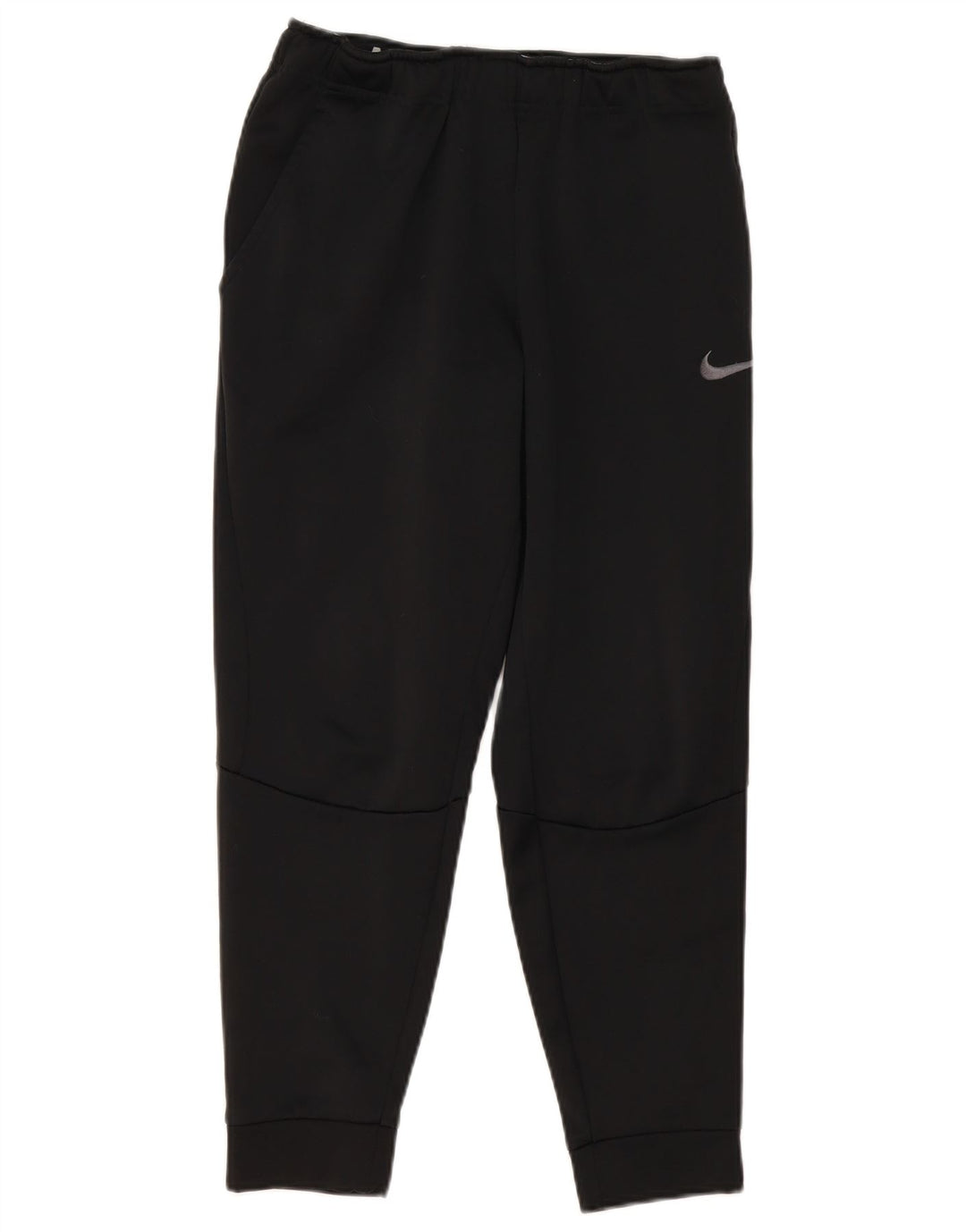 Nike Womens Dri Fit Tracksuit Trousers Joggers Small Black Polyester