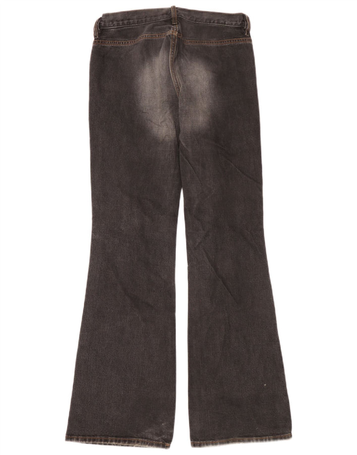 Diesel Damen Schlagjeans W27 L32 Schwarze Baumwolle