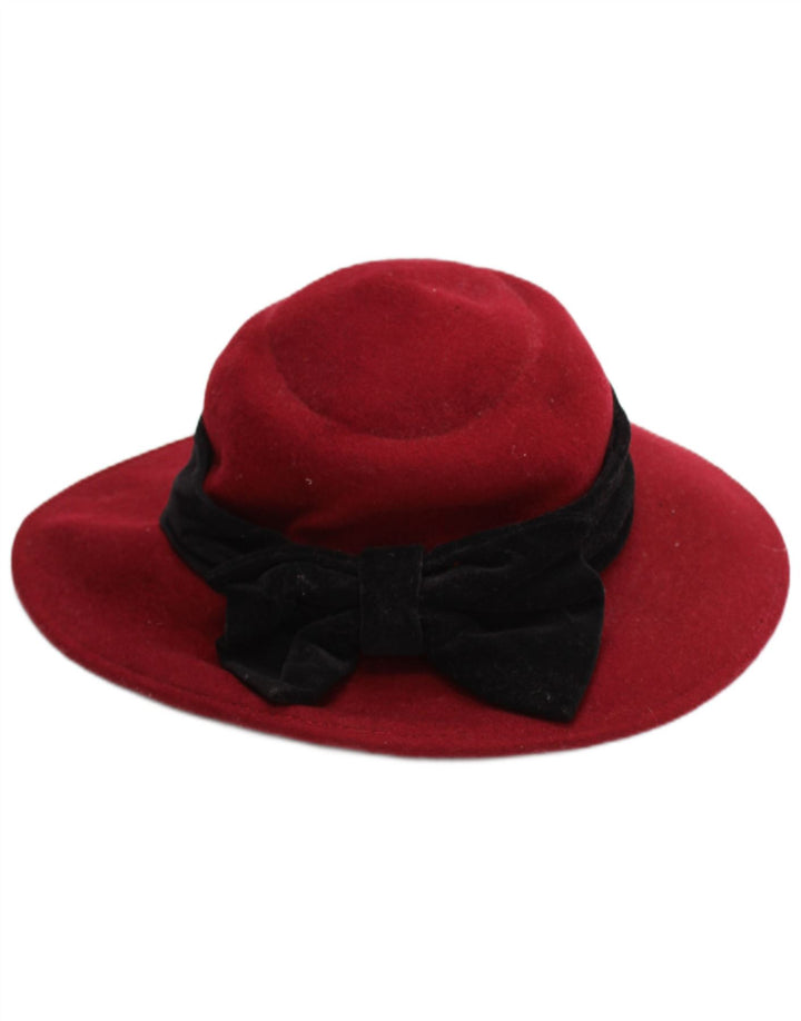 Kangol Womens Bucket Hat Small Red Wool