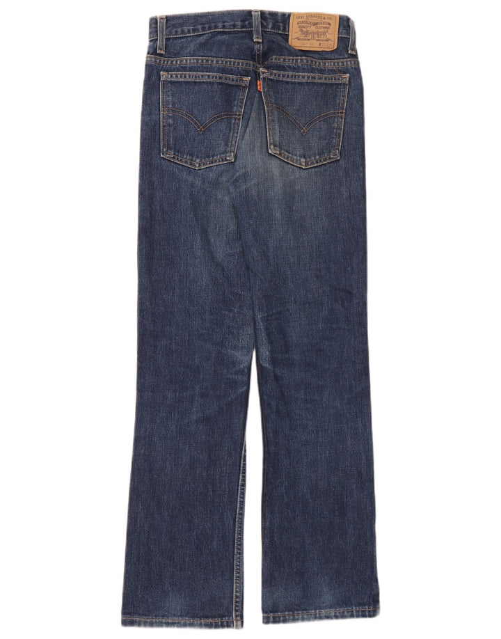 Levi's Mens 607 Straight Jeans W28 L30 Blue Cotton