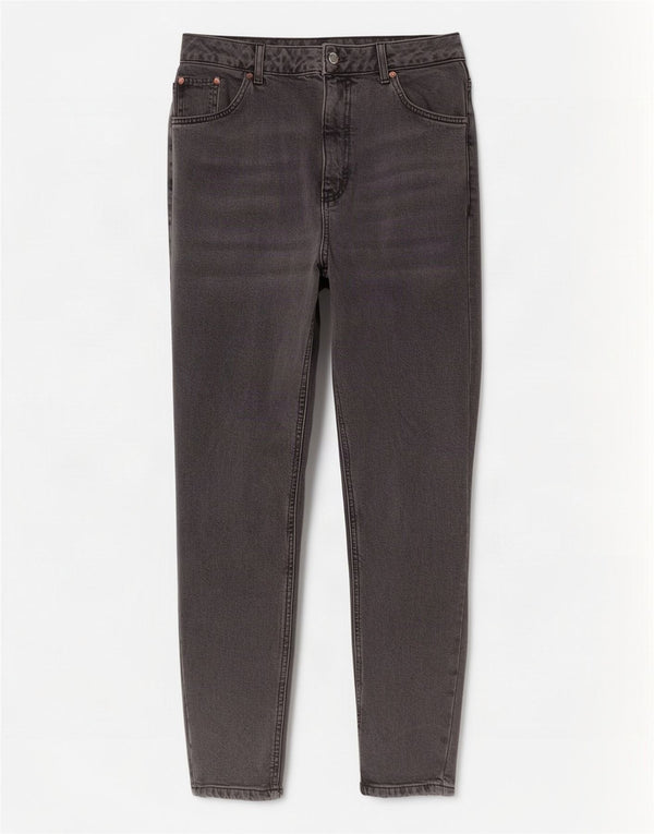 Женские узкие джинсы Topshop UK 18 XL W36 L28 Серые хлопковые