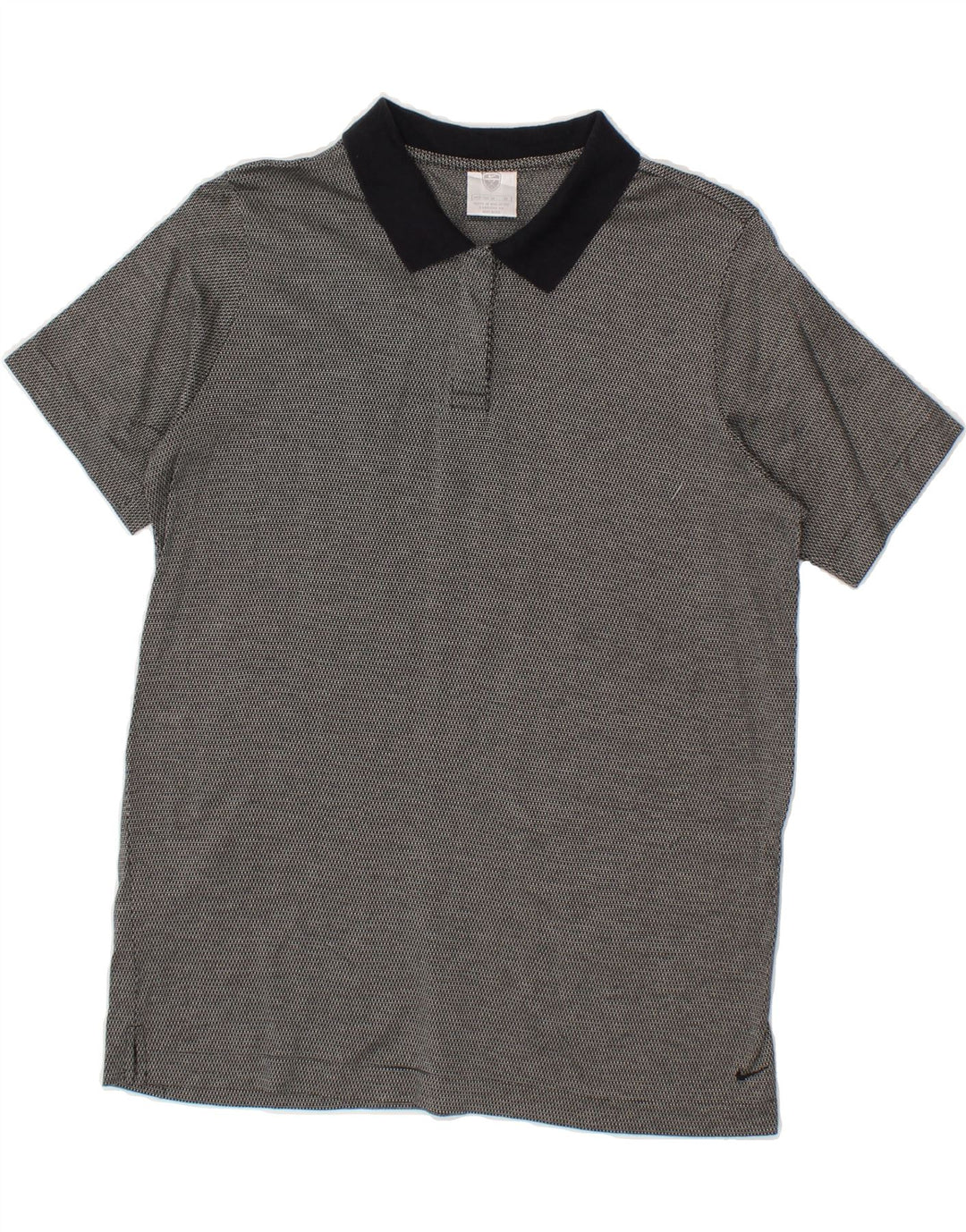NIKE Womens Polo Shirt UK 8/10 Medium Grey Cotton Vintage Nike and Second-Hand Nike from Messina Hembry 
