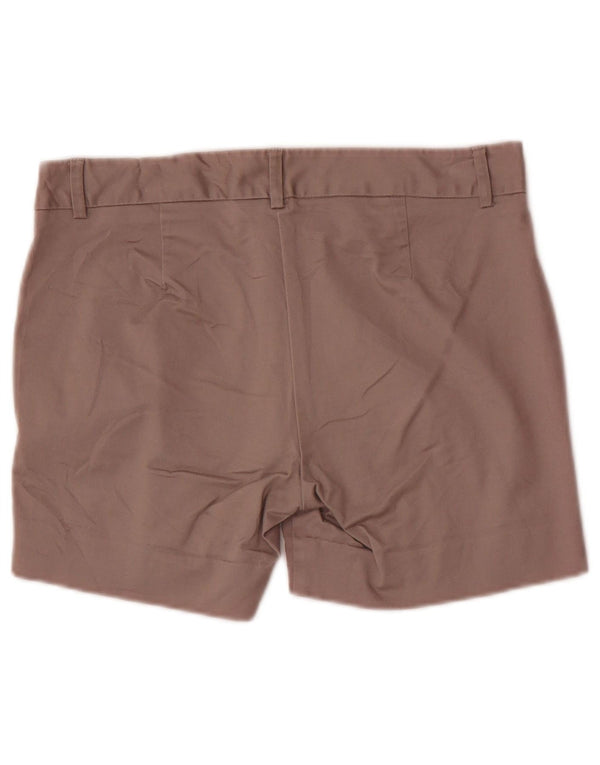 Zara Womens Casual Shorts Medium W28  Brown Cotton