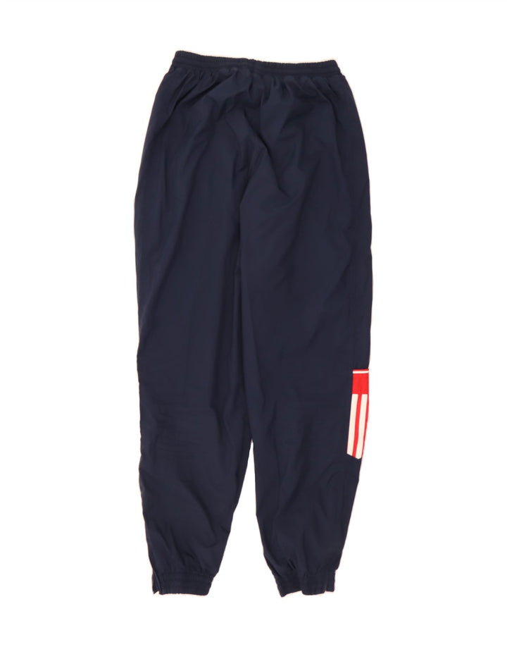 ADIDAS Mens Graphic Tracksuit Trousers Joggers Medium  Navy Blue Polyester Vintage Adidas and Second-Hand Adidas from Messina Hembry 