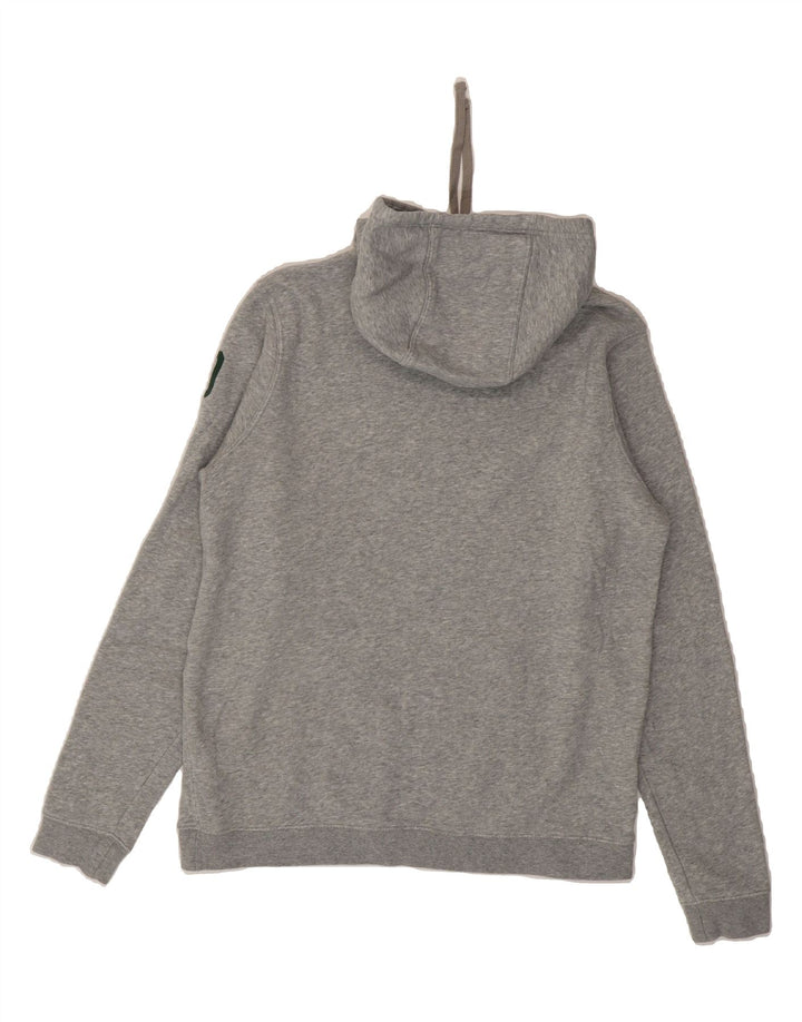 NIKE Mens Collegiate Graphic Hoodie Jumper Medium Grey Cotton Vintage Nike and Second-Hand Nike from Messina Hembry 