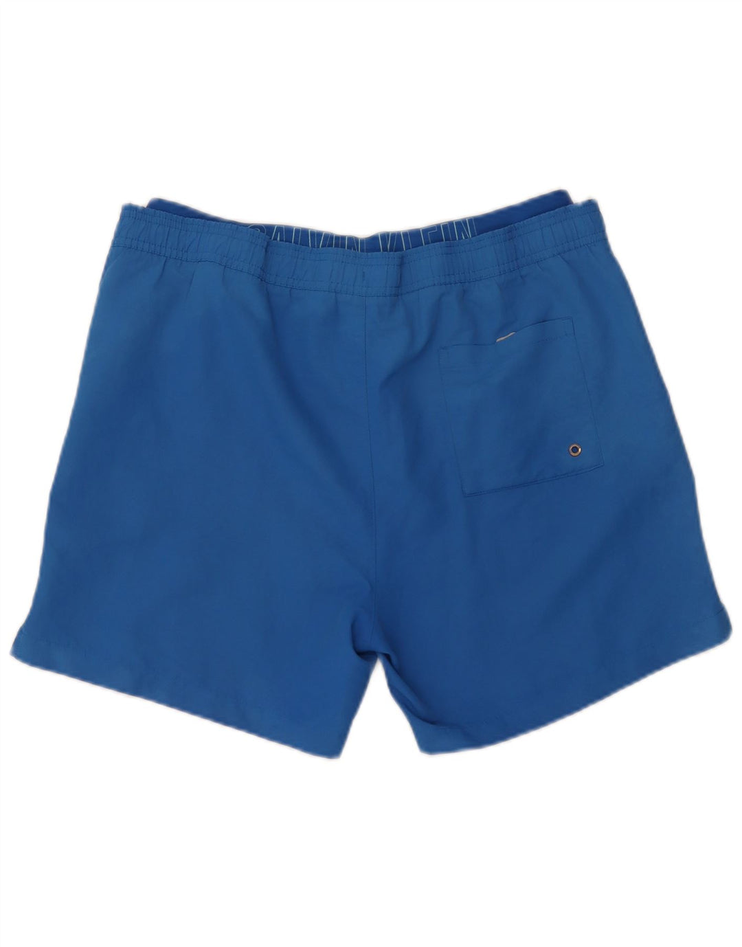 Calvin Klein Mens Swimming Shorts Large  Blue Polyester