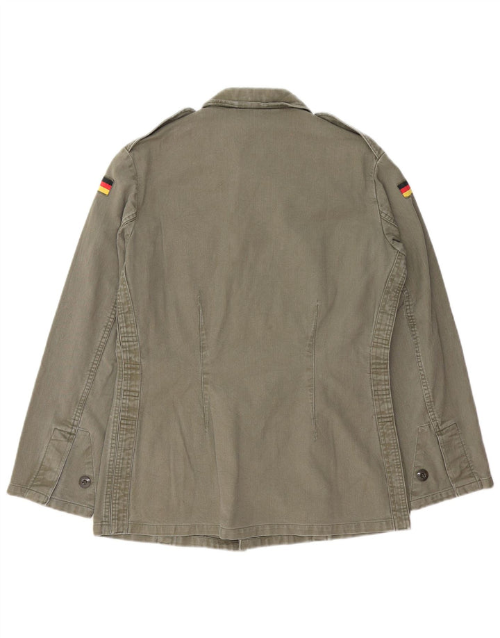 Vintage férfi katonai kabát UK 38 Medium Khaki