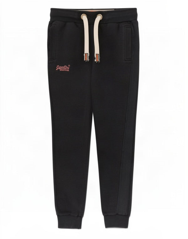 Superdry Mujer Slim Fit Chándal Pantalones Joggers UK 40 Small Azul Marino
