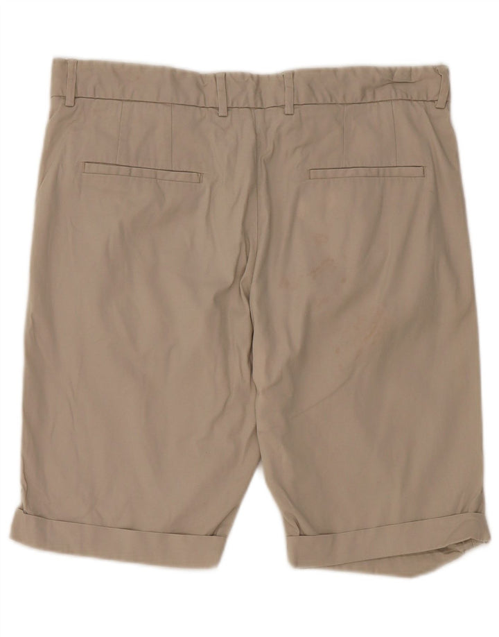 CALVIN KLEIN Mens Chino Shorts W34 Large Beige