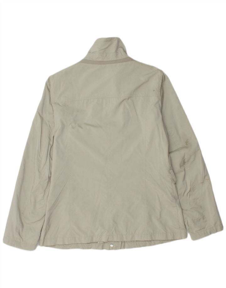 Geox Womens Utility Jacket UK 14 Large Grey Polyester