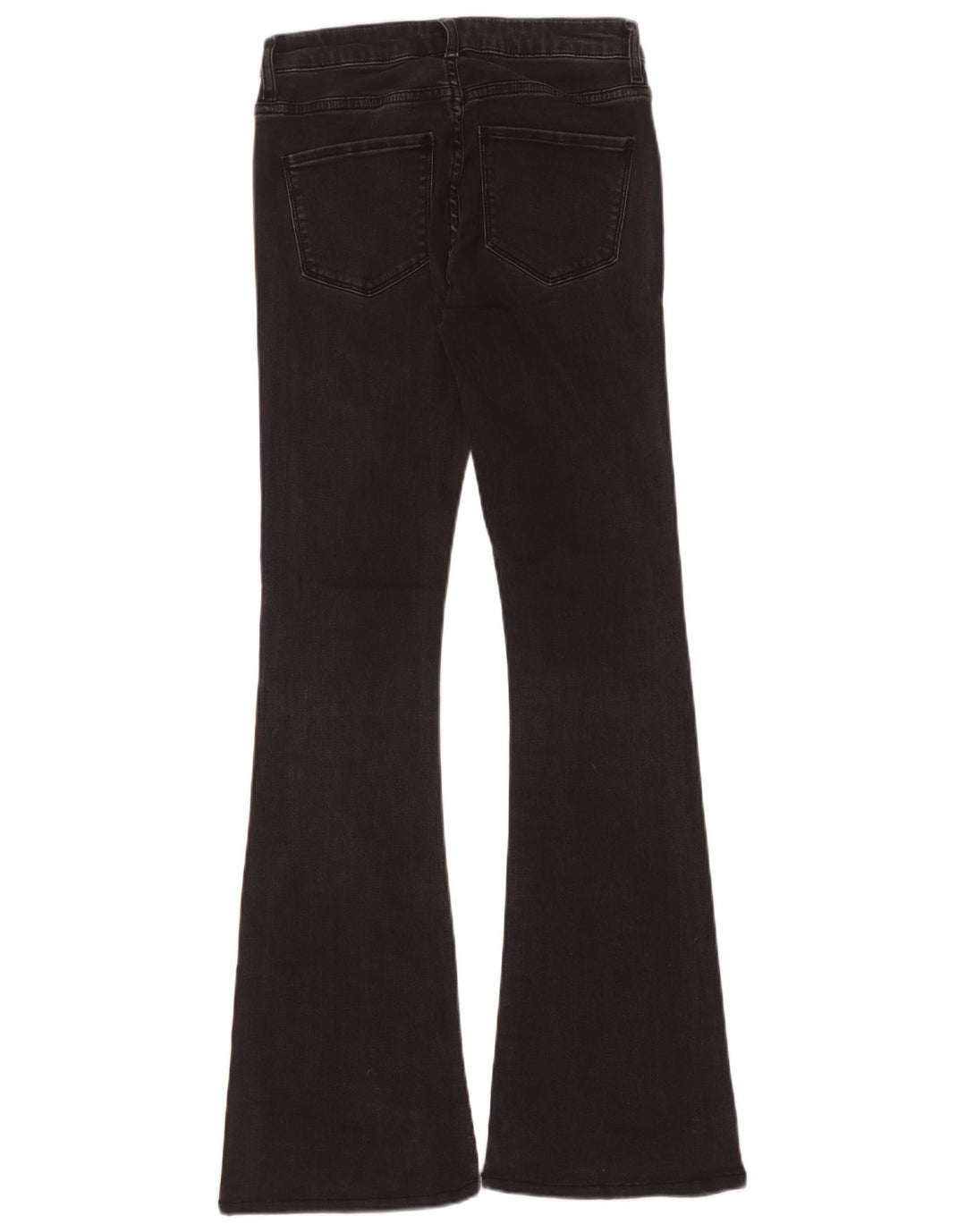 Zara Dame Flared Jeans EU 34 2XS W24 L31 Grå