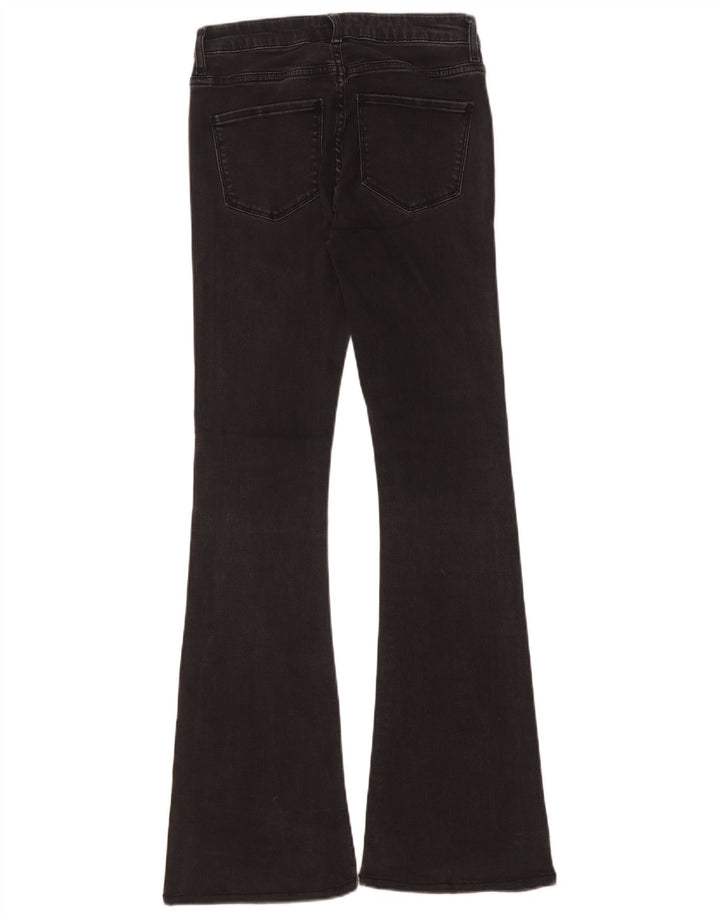 Zara Dame Flared Jeans EU 34 2XS W24 L31 Grå