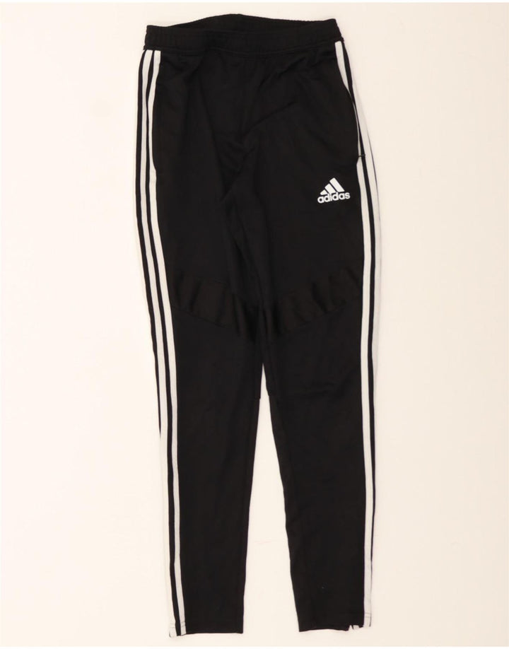 ADIDAS Womens Tracksuit Trousers UK 8 Small  Black Polyester Vintage Adidas and Second-Hand Adidas from Messina Hembry 