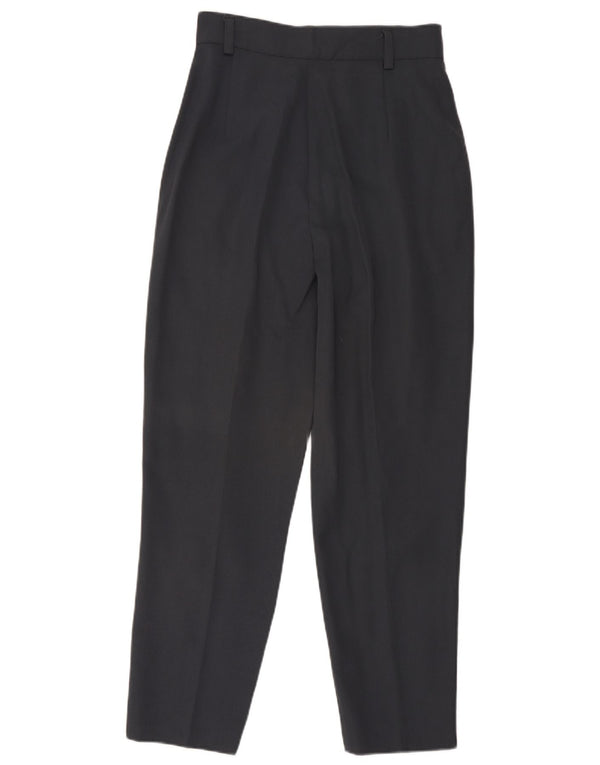 Laura Biagiotti Pantalón de traje para mujer IT 44 Medium W30 L29 Azul marino