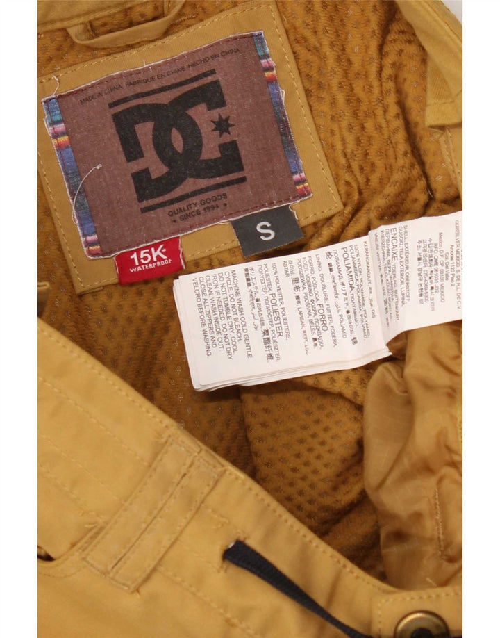Pantaloni da sci cargo da donna DC UK 10 piccoli in nylon beige